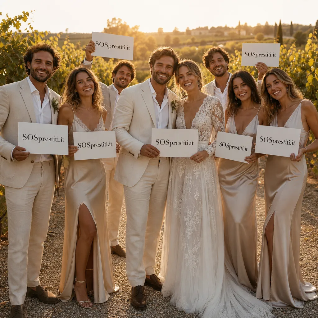 Giovane coppia ha finanziato il suo matrimonio